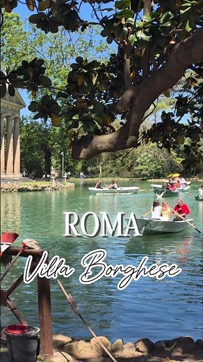 Inside Villa Borghese: Rome's Most Beautiful Park & Hidden Mysteries #rometravel