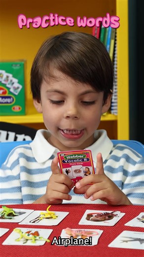 Here is one of many ways to use Webber Vocalic R Photo Cards! How would you use these cards? Get yours now at https://bt.sdpubs.com/4408gXY #SpeechTherapy #SLP | Super Duper Publications