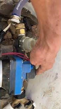 RV water pump easy fix! #diy #cabinbuilding