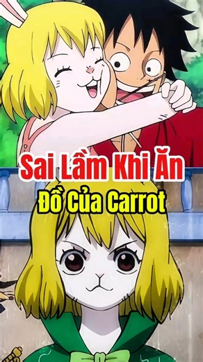 Sai Lầm Khi Ăn Đồ Của Carrot Trong One Piece