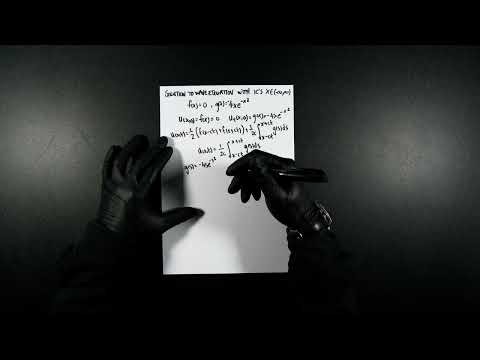 General Solution to a Wave Equation where g(x) isn't ZERO