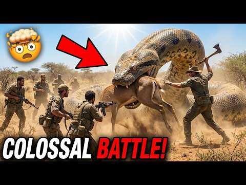 🇺🇸 Giant Python Attacks! Rescue Team Saves German Shepherd & Sheep Heart Pounding Rescue