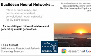 Tensor Field Networks (3D rotation-equivariant convolutional neural networks)