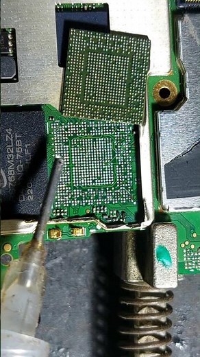 symphony z33 hang logo problem solution | z33 cpu Reballing ‪@GsmYusufPathan‬