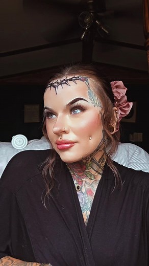 Stunning Full Head Face Tattoos Unveiled