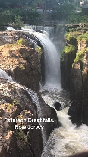 Paterson Great Falls, New Jersey. USA. #fallseason #waterfalls #newjersey #usareels #usa #reelschallengereelschallenge #videoviralシ #foryoupagereels #reelsfypシ #reelitfeelit #muslim #foryouシ #park | Kazi Hoque