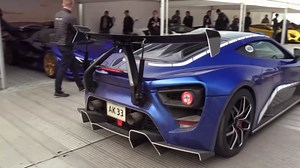 1200HP Zenvo TSR-S in Action – Active Rear Spoiler, Brutal Sounds & Accelerations!