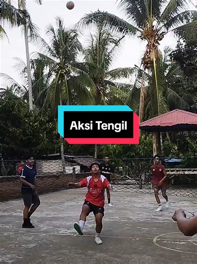Aksi tengil Langsung di kasih Paham 😅😂 #sepaktakraw #sepaktakrawindonesia #sepaktakrawmalaysia #sepaktakrawthailand #rayakankepulangan