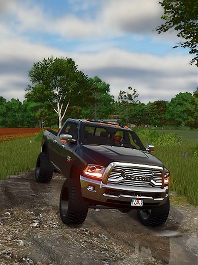 Dodge Ram Farm Sim 25 - Going Home After Work