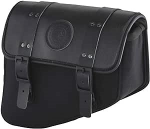 Indian Motorcycle Solo Saddlebag, Black, Fits Scout, Scout Rogue, Scout Bobber, Water Resistant, Integrated Liner, Embossed Branding, Right-Side Install, for Storage, Luggage, Qty 1-2884965-01