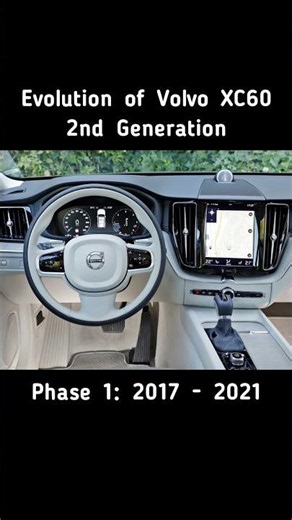 Evolution of Volvo XC60 #volvo #volvoxc60 #cars #carevolution