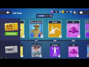 1v1 lol CHAPTER 2 LOL PASS! (Full Showcase!)