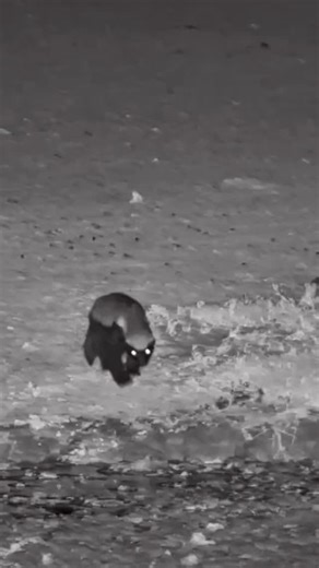 Honey badger walking like it owns the place… because it does. #HoneyBadger #JacksCamp #WildAfrica #SafariNights #FearlessNature #WildlifeMoments | Africam