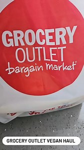 2K views · 22 reactions | Check out @savegefood 's epic vegan grocery haul from Grocery Outlet! Discover vegan favorite finds for a fraction of the cost compared to traditional grocery stores. Stock up on savings from your local Grocery Outlet. #VeganVibes #GroceryOutletFinds #PlantBased #GroceryOutletGoodies *Items and prices vary by store. Tag us @GroceryOutlet when you share your grocery hauls and hot deals on social media! We love to spread the #BargainBliss! | Grocery Outlet | Facebook