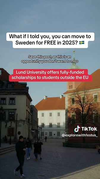 Study Abroad: University Scholarship to Lund University in Sweden