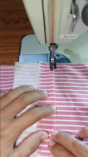 Tips and Tricks for beginners🧵 How to make a button placket. #sewingtips #sewingtutorial #howtosew