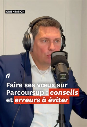 Formuler ses voeux sur Parcoursup : conseils et erreurs à éviter. 🎙️ Jérôme Teillard, chef de projet @Parcoursup Info pour @Education_gouv ▶️ Cet épisode de Voix d’Universités, consacré à l’#orientationpostbac, est à retrouver en intégralité sur YouTube et les plateformes de streaming.