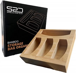 Watch Ziplock Bag Storage Organizer on Amazon Live