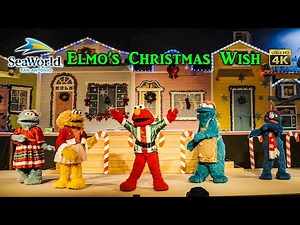 Elmo's Christmas Wish Full Show 4K SeaWorld San Antonio 2022 12 09