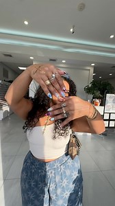 9.5K views · 739 reactions | spring has sprung- come with me to get a spring maximalist nails⭐️ | Kimberly Feliz | Facebook
