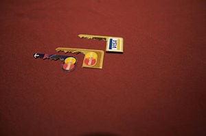 Working Medeco high-security keys can be whittled out of plastic