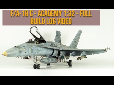 F-18 C - 1:32 Scale Model from Academy