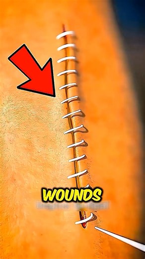 If you ever wondered what really happens when you get stitches