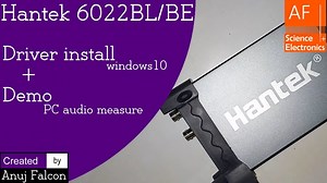 Hantek DSO detailed setup instructions.