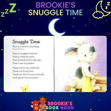 Brookie’s Snuggle Time | Snuggle Time Psalms: Bedtime Peace | Brookie's Book Nook