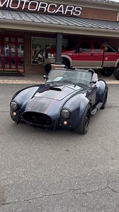 Porsche Blue 😨 Coyote Powered 😤 @backdraft_racing #JMCCobra #shelby #cobra | Jonathan Motorcars