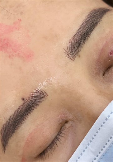 Brows transformation✨ #microblading #semipermanentmakeup #spmuartist #beforeafter #foryou