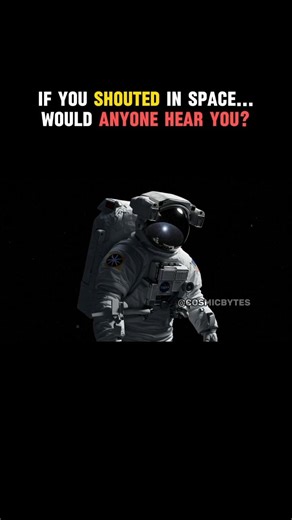 Sound Travel in Space? 🚀🔇 #Shorts #ScienceFacts
