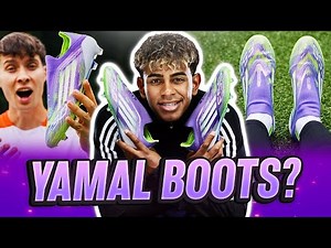 How GOOD is the NEW Lamine Yamal football boot?!
