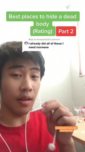 Best Places to Hide a Dead Body - Criminal TikTok