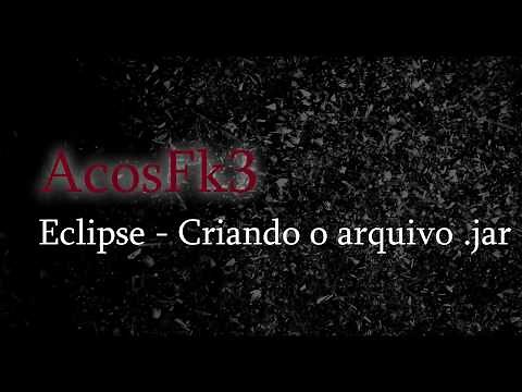 Criando o "Executável" do seu projeto java no eclipse