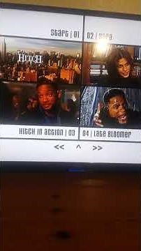 hitch dvd menu walkthrough