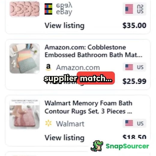 Snap Sourcer - AI Product Sourcing