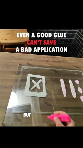 Which glue patterns actually work? 😧