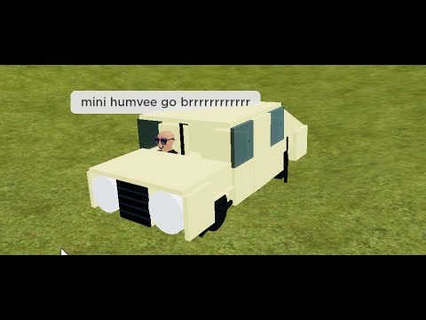 Plane crazy MINI HUMVEE tutorial