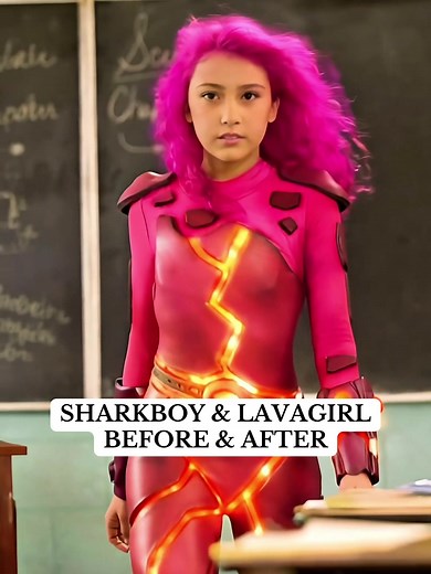 Sharkboy & Lavagirl: Antes y Después