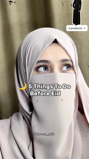 5 Things To Do Before Eid #shortfeed #shorts #islamicshort #muslim #fyp #islam #allah #eid #things