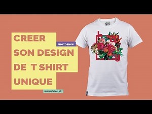 CREER SON T SHIRT AVEC PHOTOSHOP - TUTO