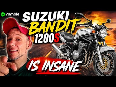 2002 Suzuki Bandit 1200 Review THIS THING IS INSANE!!!!