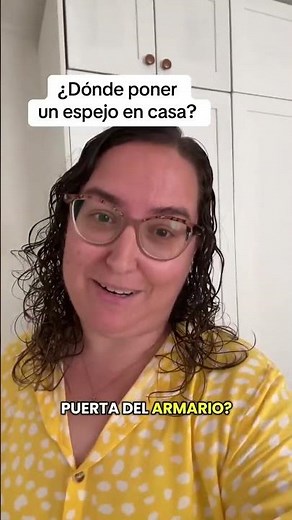 ¿Dónde poner un espejo de cuerpo entero en casa?