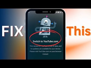 How to Run YouTube on Android 7 (No More Unsupported Errors!) Switch To Youtube.com