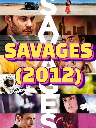 SAVAGES (2012) Dir: Oliver Stone ⭐️⭐️ It’s SAVAGES, the next instalment of No Stone Unwatched, a marathon of Oliver Stone movies, leading up to his 80th Birthday! And look this stars Nicolas Cage *ahem* which also makes it a CAGE MATCH I’m on a mission to once again fit my Nic Cage Hoodie by eating less than 1200 calories, walking 10000 steps and watching one Nicolas Cage movie each day until I reach my goal Today I ate 1191 calories and walked 10,653 steps Kick Ass, John Carter from Mars and Ju