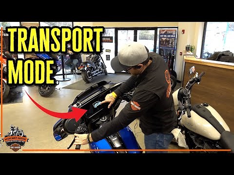 How to Put Your 2024 Road Glide or Street Glide into TRANSPORT MODE