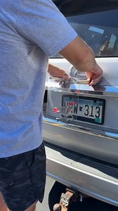 Her reverse camera showed a shopping cart