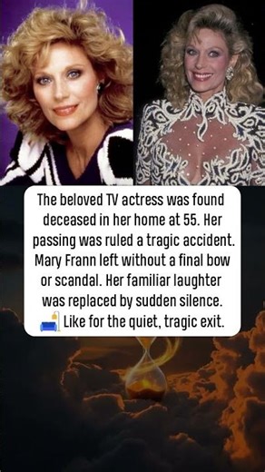 🎬 Mary Frann's Quiet Exit #news #hollywood #Cinema #history