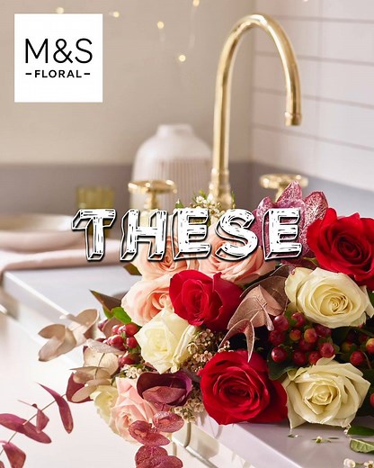 These are not just flowers. These are all-delivered-free, totally wow-worthy M&S flowers. Make that gift extra special with extra add-ons, like Percy Pigs and prosecco. Shop here: https://bit.ly/35EChyg | Marks and Spencer